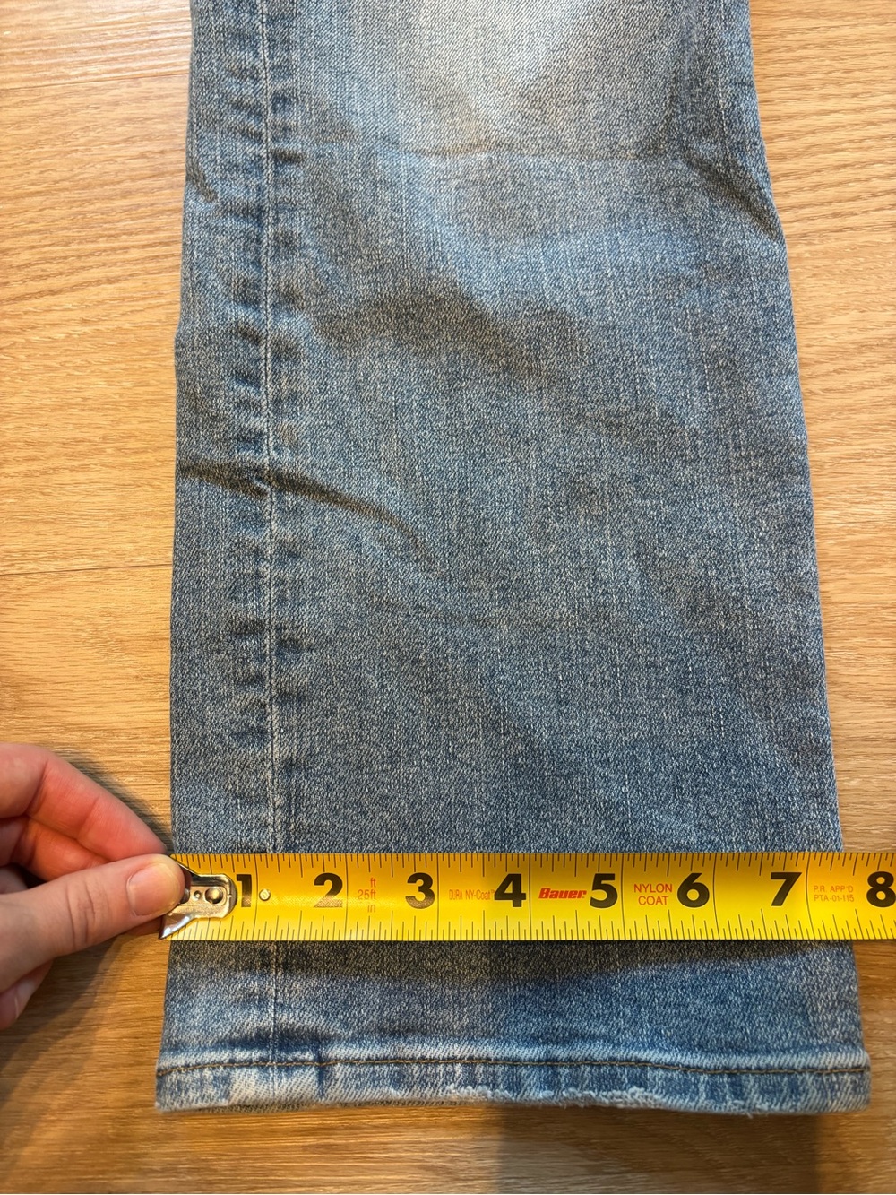 FRAME Women’s 34x26 (Fits 36x26) Le High Straight High Waisted Light Wash Denim - Picture 8 of 11